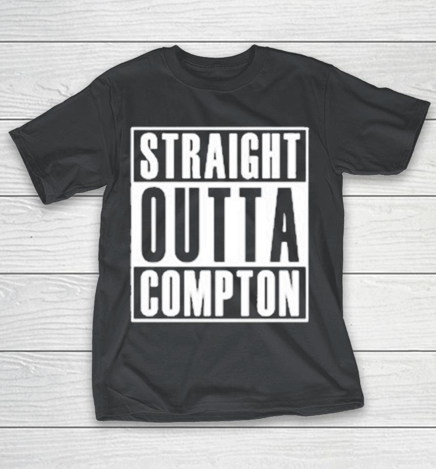 Ice Cube Wearing Straight Outta Compton Shirts