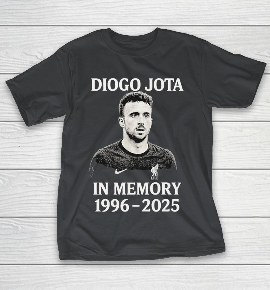 In Memory Of Diogo Jota Rip 1996 2025 Liverpool Shirts