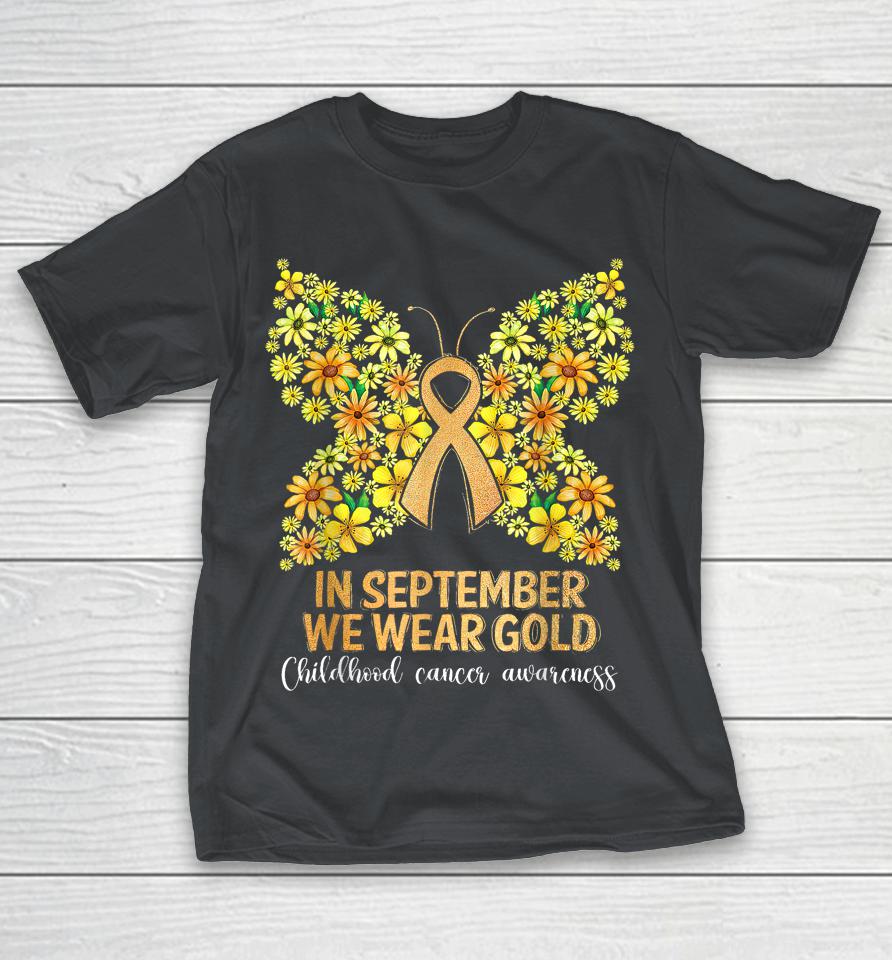 In September We Wear Gold Butterfly, Childhood Shirts