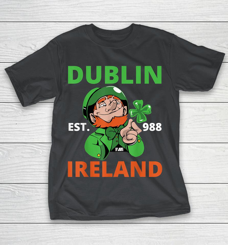 Irish Beer Ireland Flag St Patricks Day Leprechaun Shirts