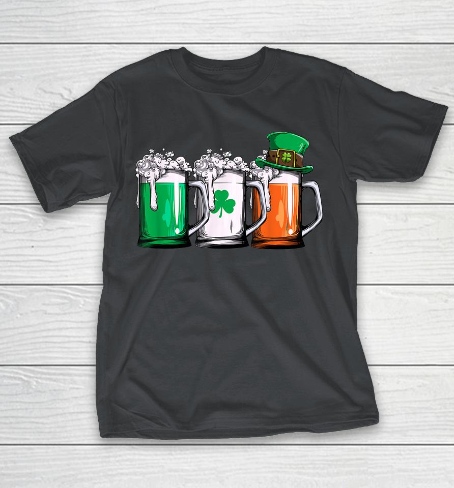 Irish Beer Ireland Flag St Patrick's Day Shirts