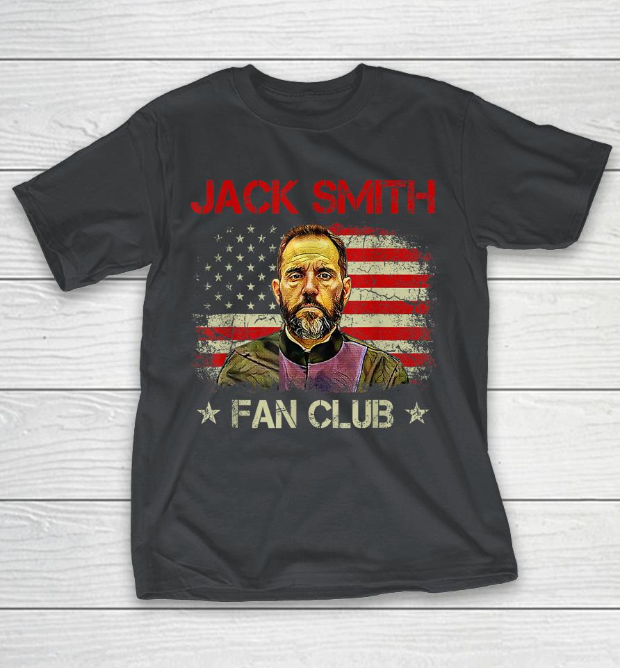 Jack Smith Fan Club Retro USA Flag American Shirts