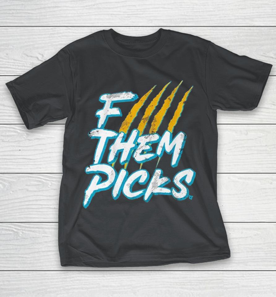 Jacksonville Jaguars Fuck Them Picks Scratch Shirts