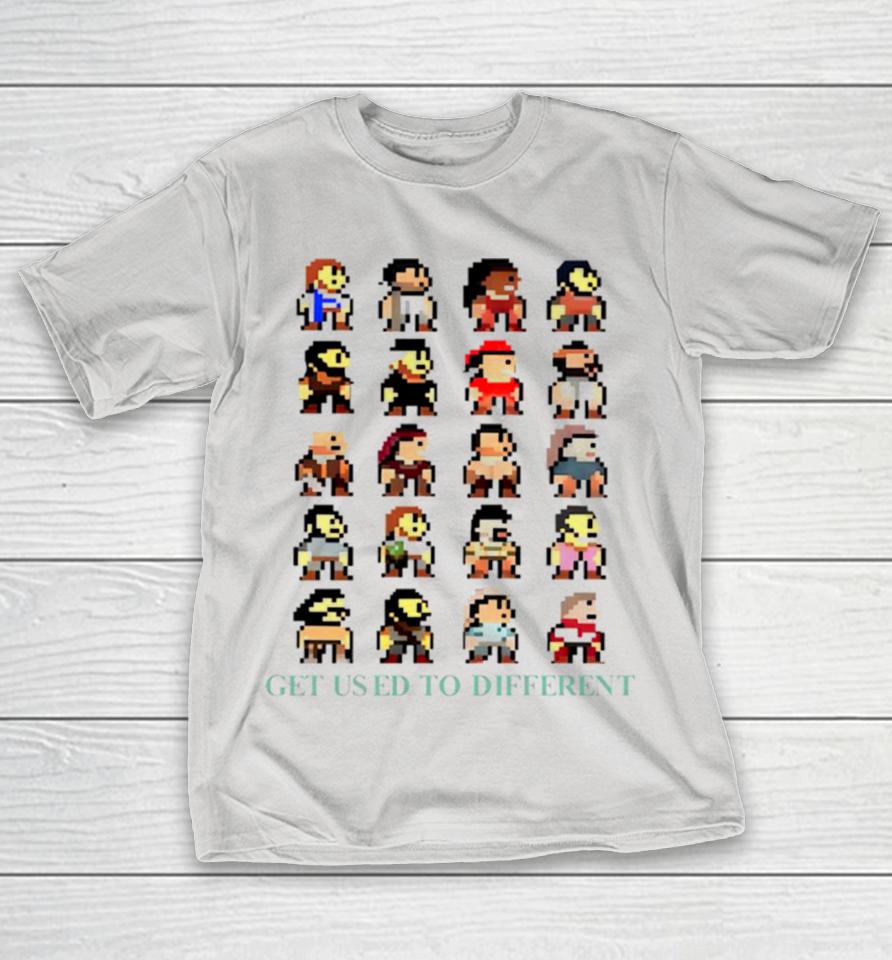 Jesus get used to different Shirts