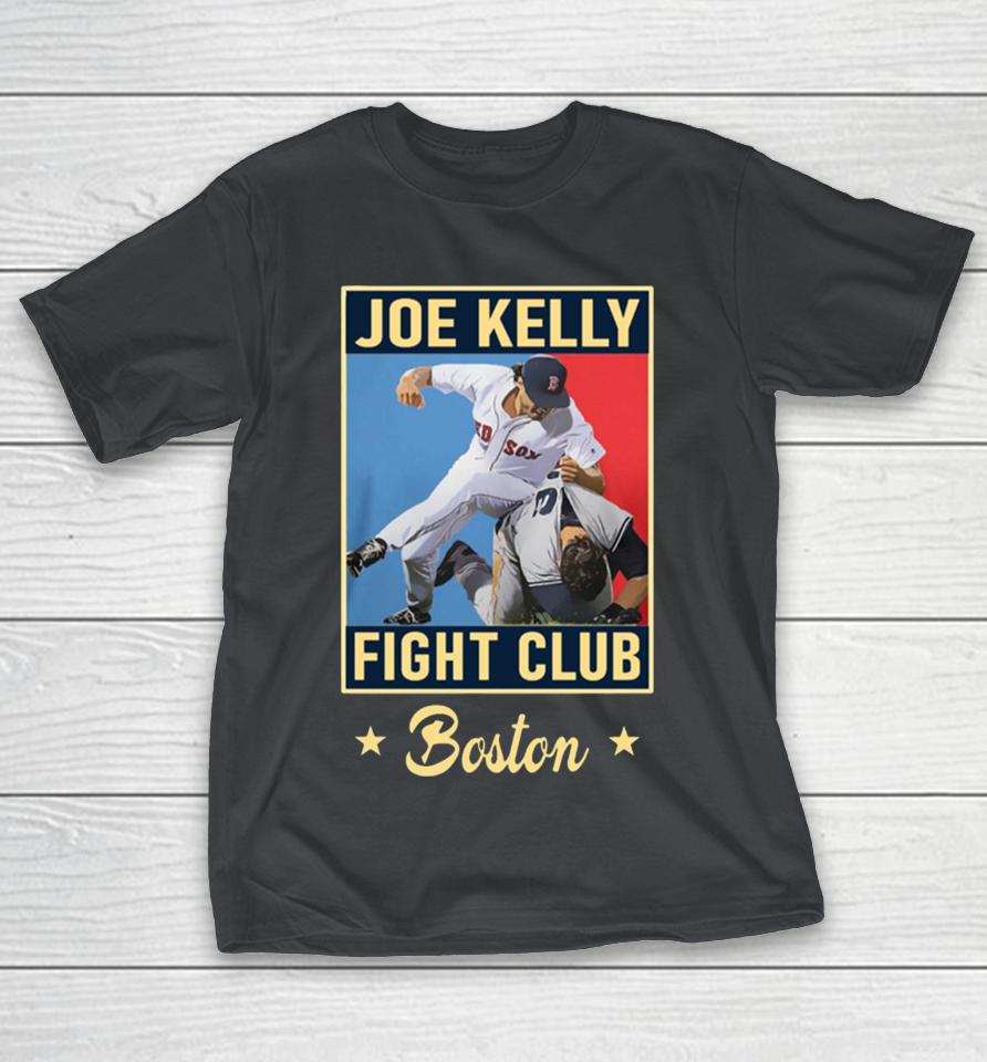 Joe Kelly Fight Club Meme On Field Shirts