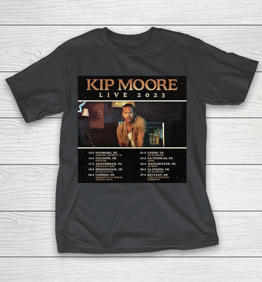 Kip Moore Tour Dates 2023 Vintage Shirts