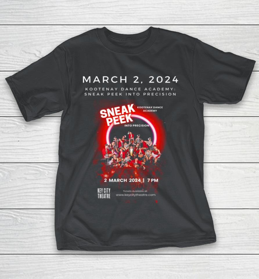 Kootenay Dance Academy Sneak Peek Into Precision March 2, 2024 Shirts