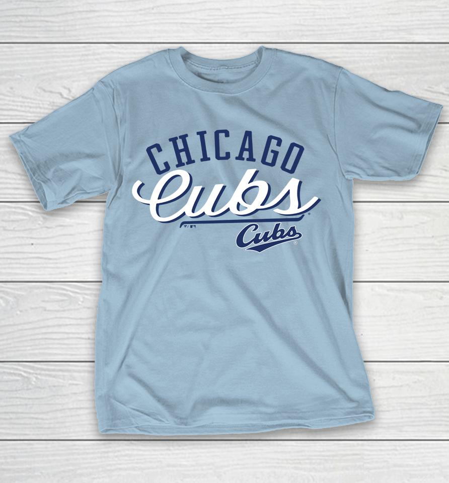 Men's Chicago Cubs Fanatics Branded Heather Gray Simplicity Shirts