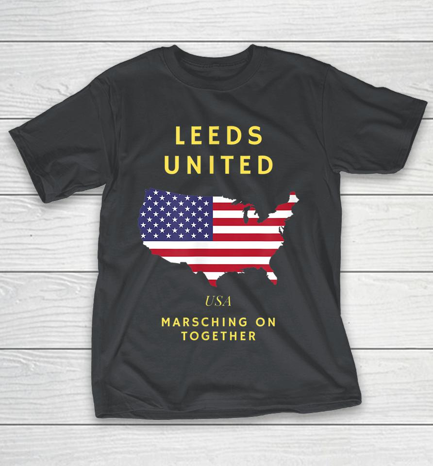 Leeds United States Of America Soccer Football Team Premier Shirts WoopyTee