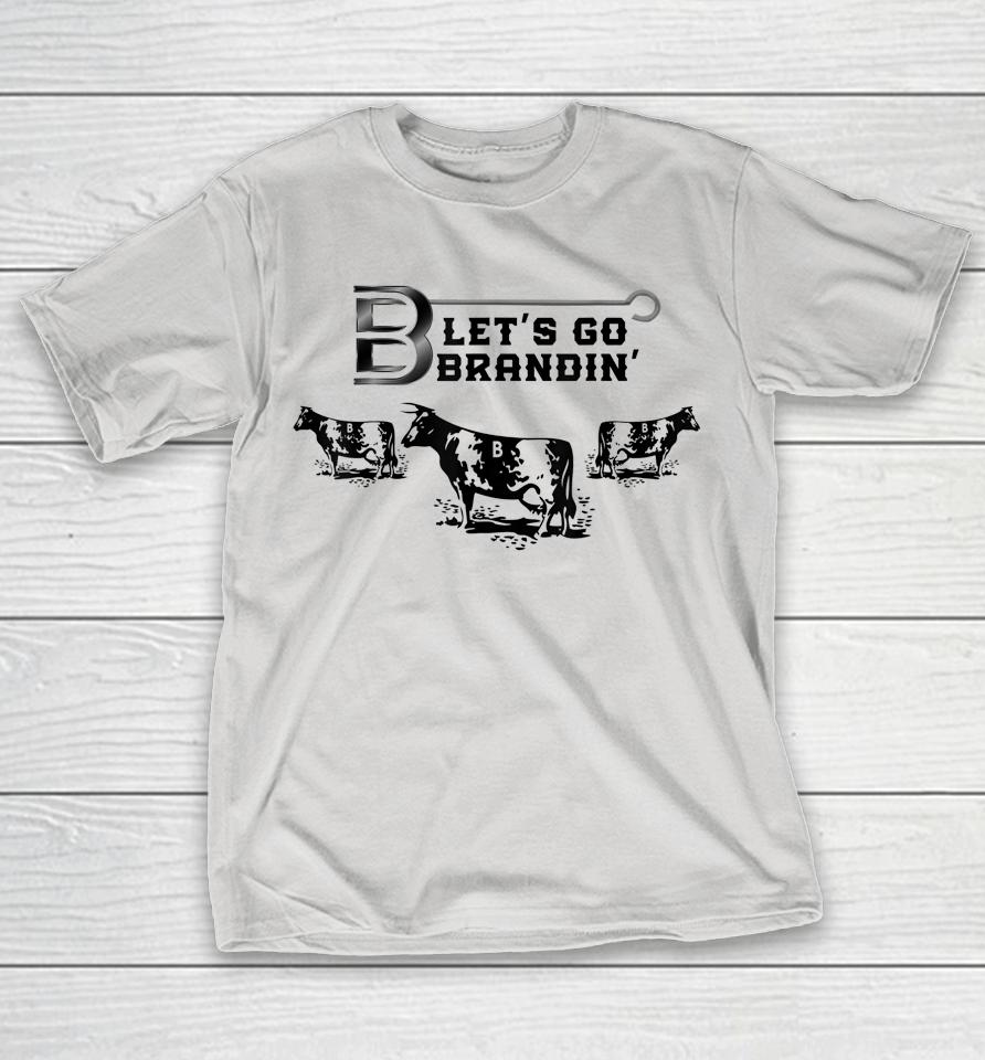 Let's Go Brandin' Funny Milk Cow Farmer Shirts