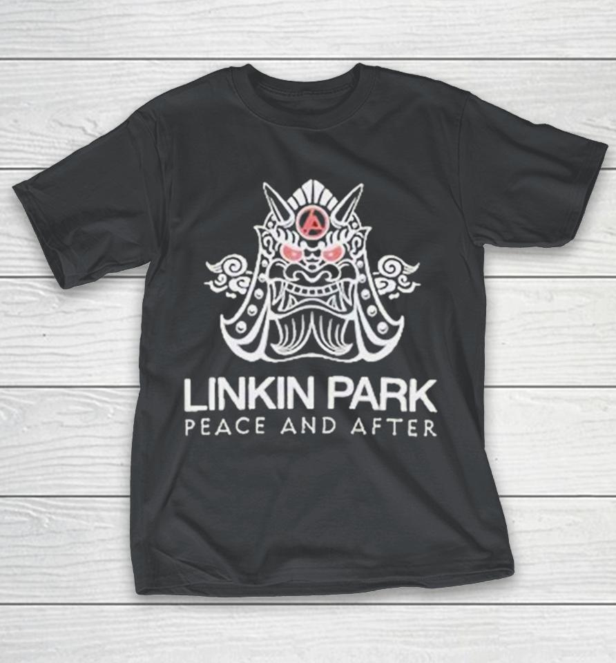 Linkin Park X Peace And After Oni Mask Shirts
