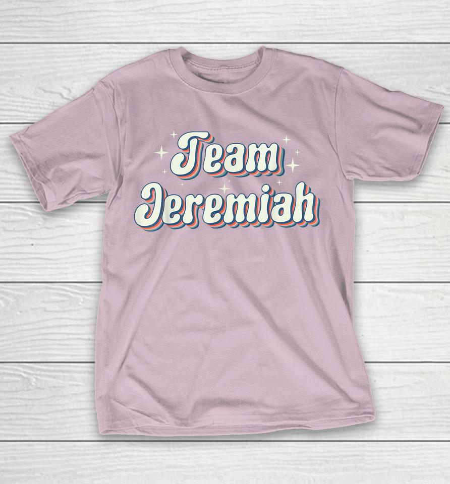 Team Jeremiah Retro Groovy Shirts