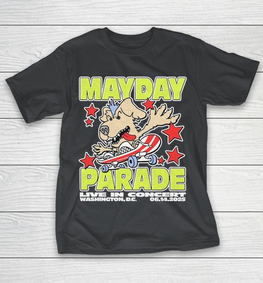 Mayday Parade Live In Concert In Washington DC On June 14 2025 Shirts