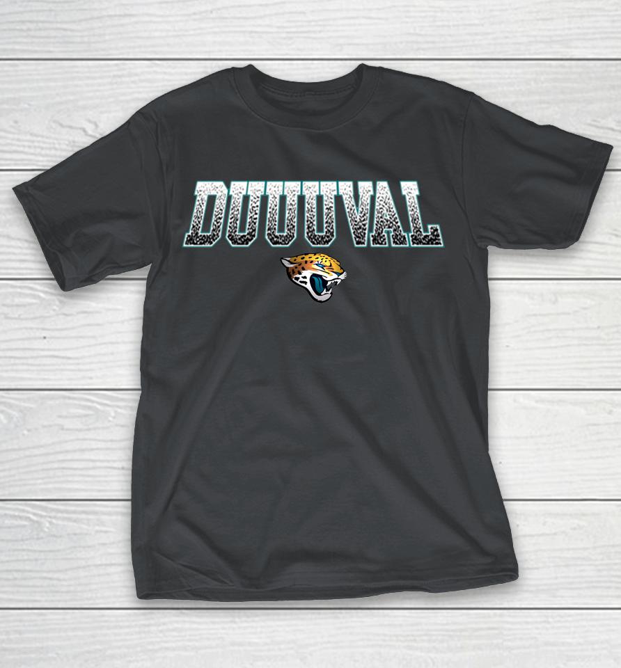 Men's Jacksonville Jaguars Fanatics Branded Black Big And Tall Duuuval Statement Shirts