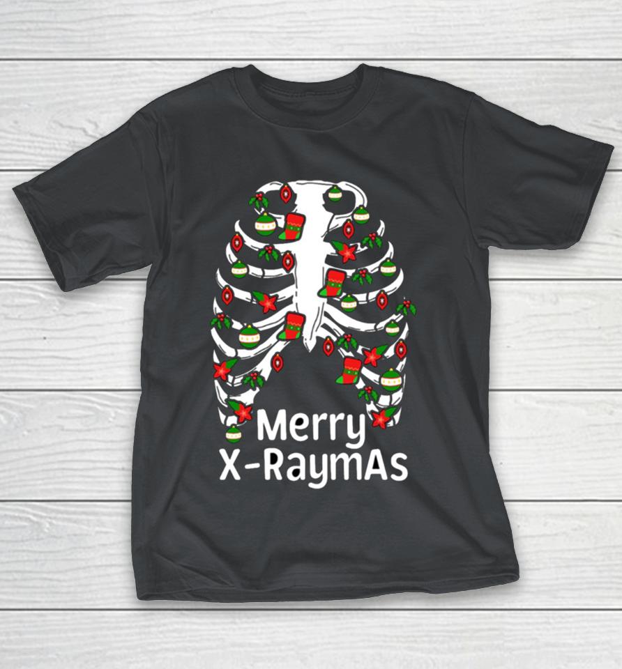 Merry X Ray Mas Radiology Tech Christmas Shirts WoopyTee