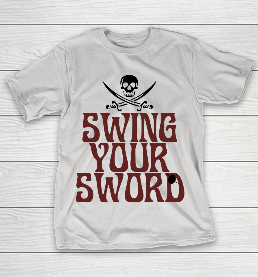 Mike Leach Merch Swing Your Sword Shirts WoopyTee