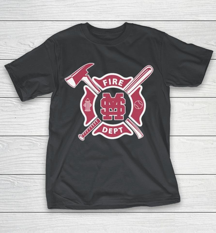 Mississippi State Bulldogs Fire Dept Fighter Shirts