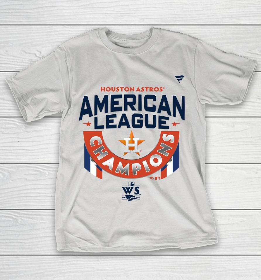 Houston Astros Fanatics Branded 2022 World Series Champions Shirts
