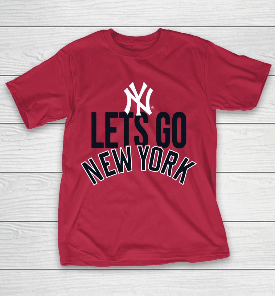 MLB Shop New York Yankees Bases Loaded Let's Go Shirts WoopyTee
