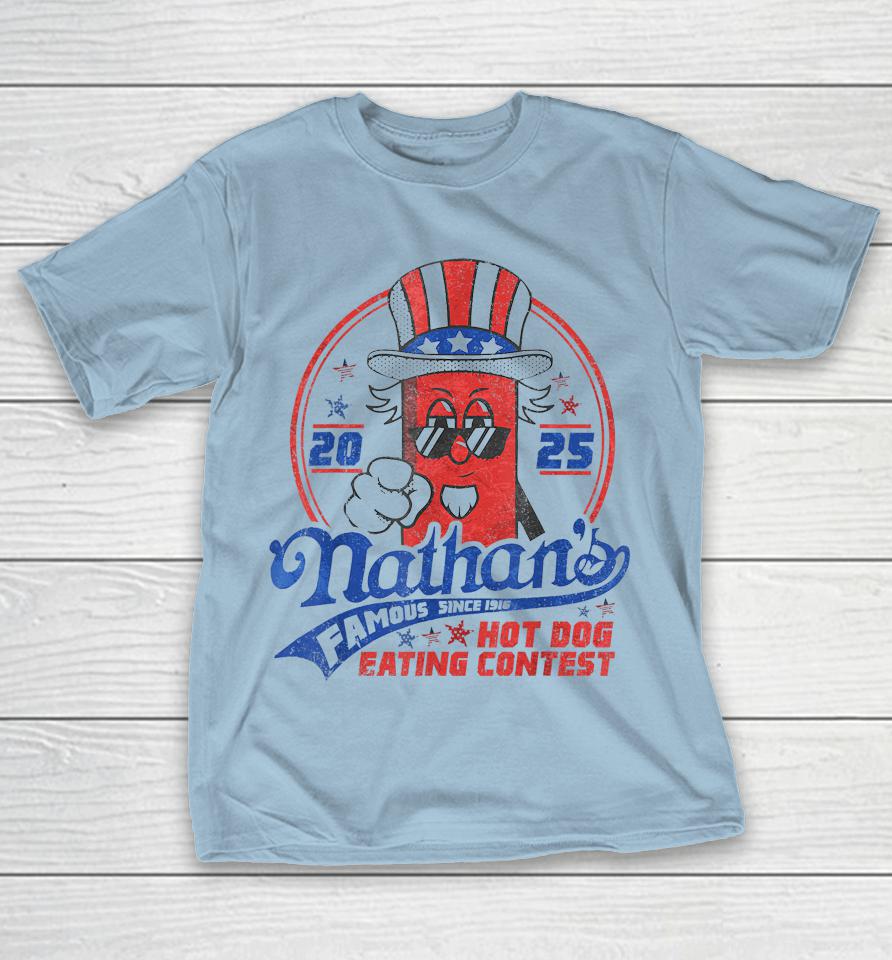 Nathan’s Famous Hot Dog Eating Contest 2025 Shirts