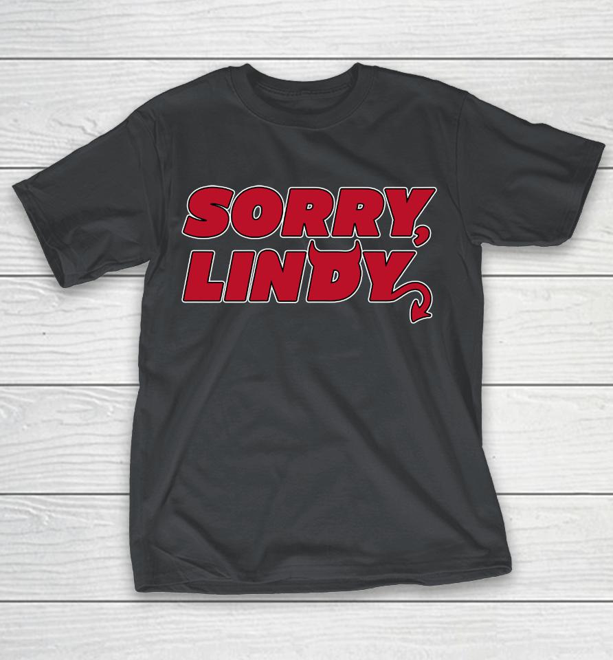 New Jersey Hockey Sorry Lindy Shirts