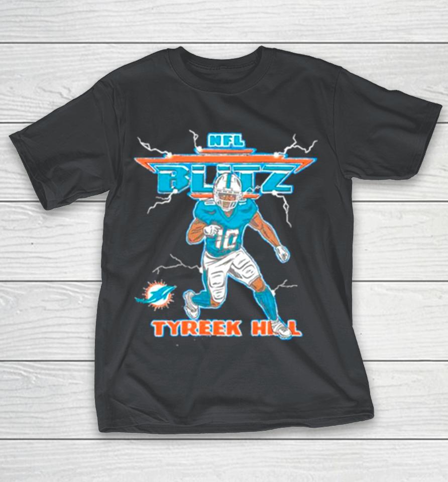 NFL Blitz Miami Dolphins Tyreek Hill retro Miami Dolphins Shirts