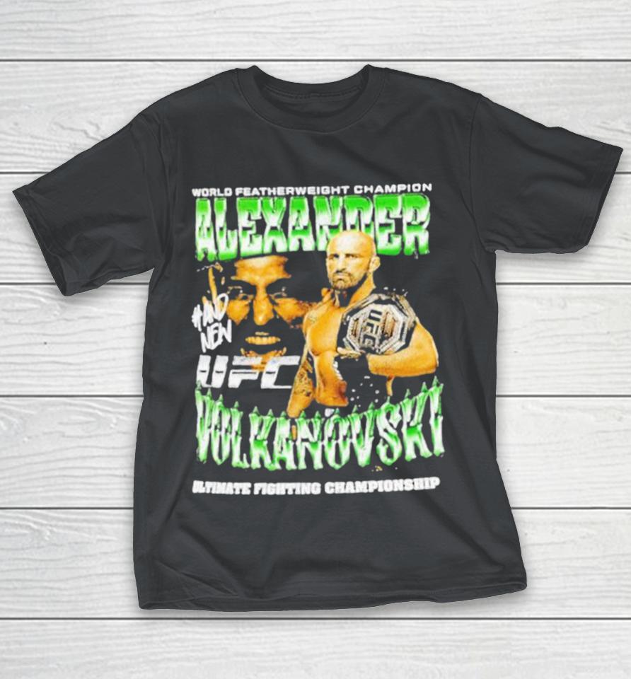 Official Alexander Volkanovski UFC 314 And New World Featherweight Champion Shirts