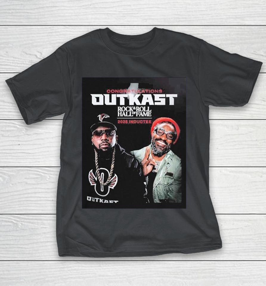 Official Congrats Outkast On The Rock And Roll Hall Of Fame 2025 Inductee Shirts