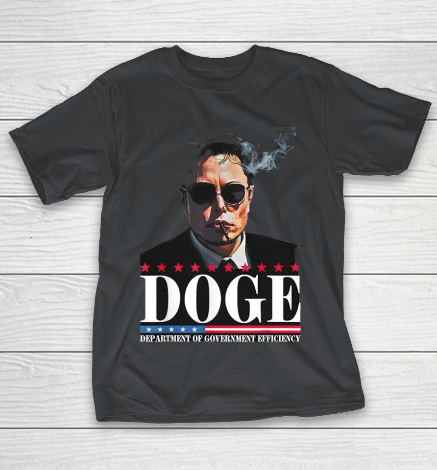 Elon Musk D.O.G.E. Trucker Hat – Government Efficiency, Bold Reform Statement, Adjustable Snapback Meshback Cap Black, Black, One Size