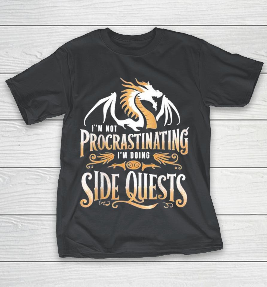 Official Elon Musk I’m Not Procrastinating I’m Doing Side Quests Shirts