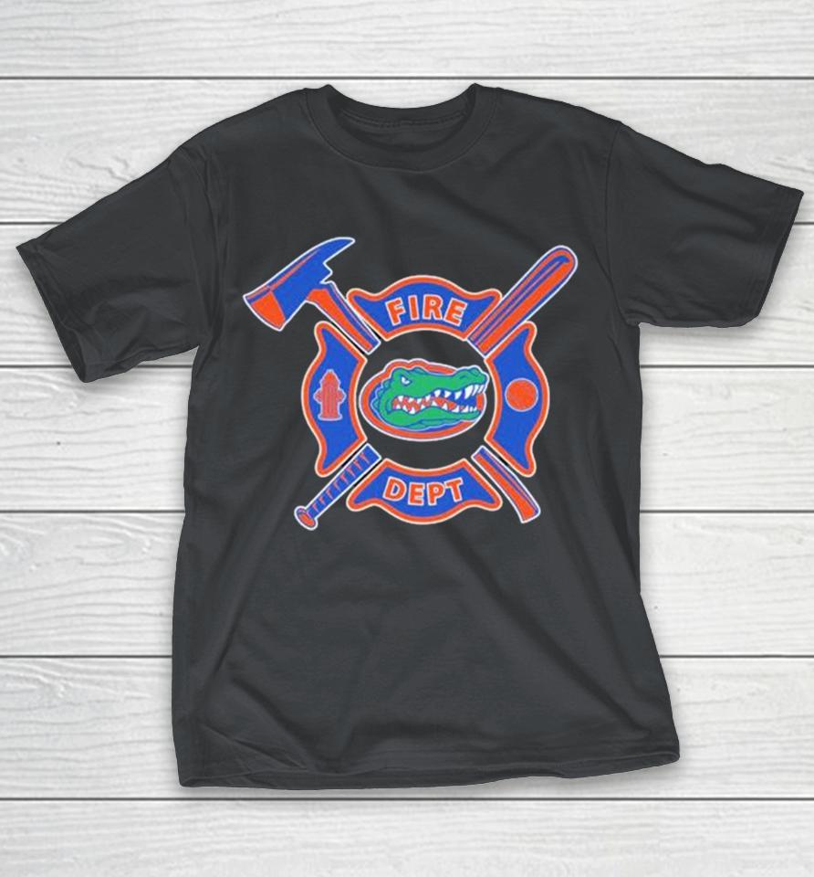 Official Florida Gators Fire Dept Baseball Shirts