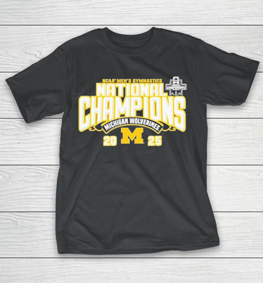 Official Michigan Wolverines 2025 NCAA Men’s Gymnastics National Champions Shirts