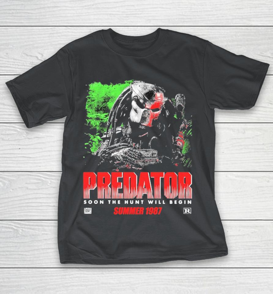 Official Predator Soon The Hunt Will Begin Heatmap Summer 1987 Shirts
