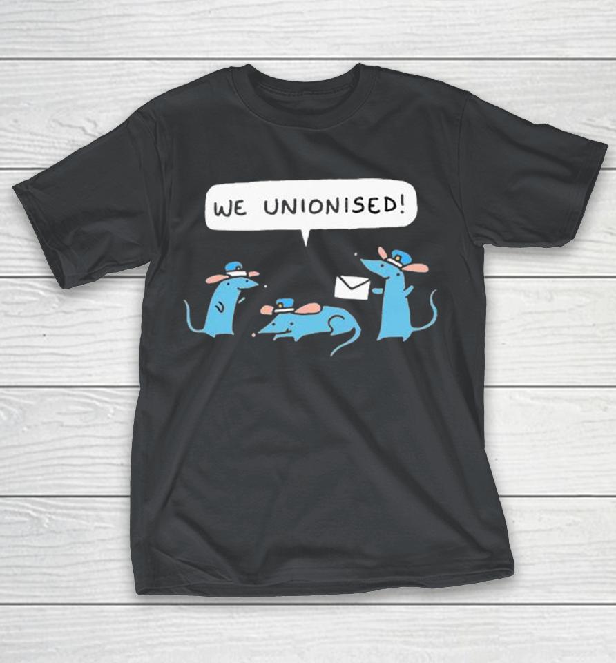 Official Rats We Unionised Mail Greb Shirts