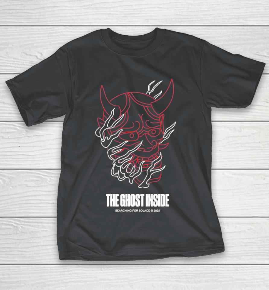 Official The Ghost Inside Searching For Solace Mask Samurai Shirts