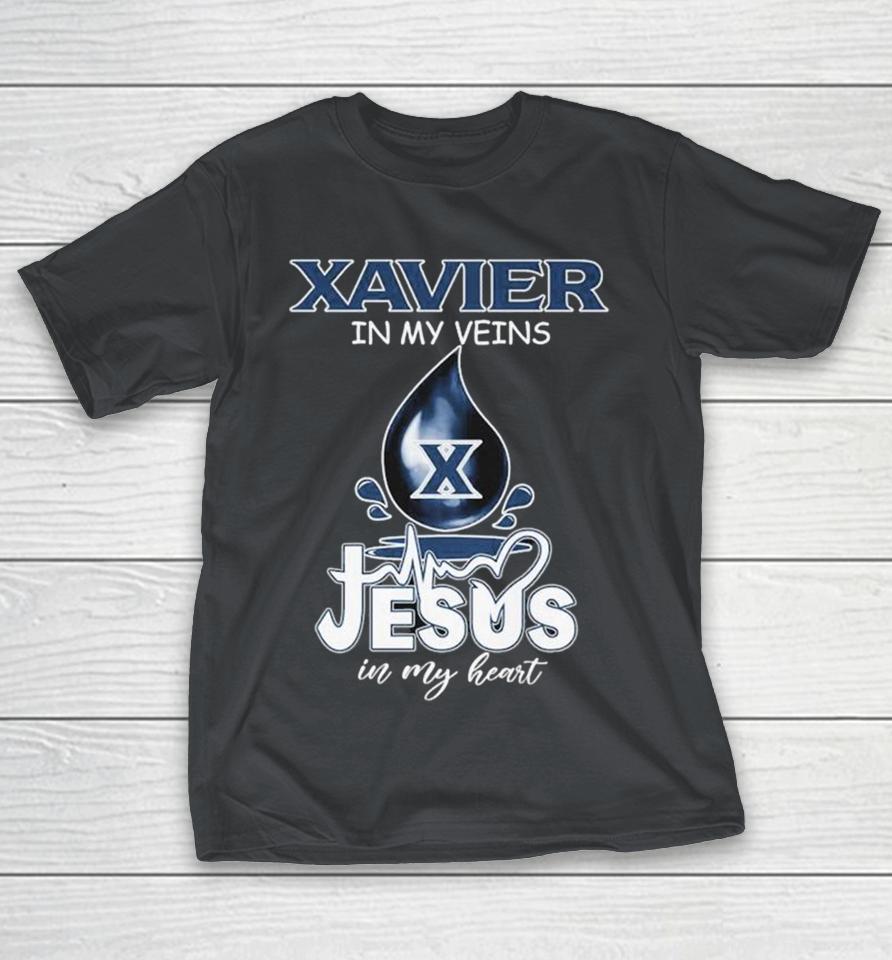 Official Xavier Musketeers In My Veins Jesus In My Heart Shirts