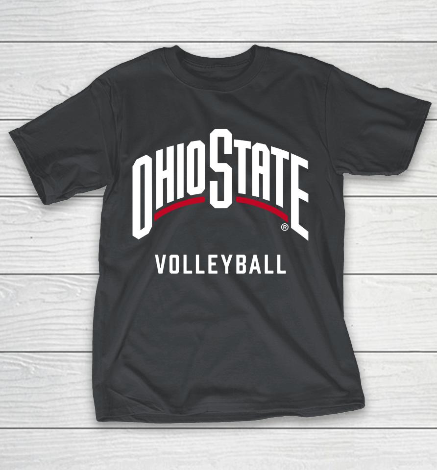 Ohio State Buckeyes Volleyball Black Shirts WoopyTee