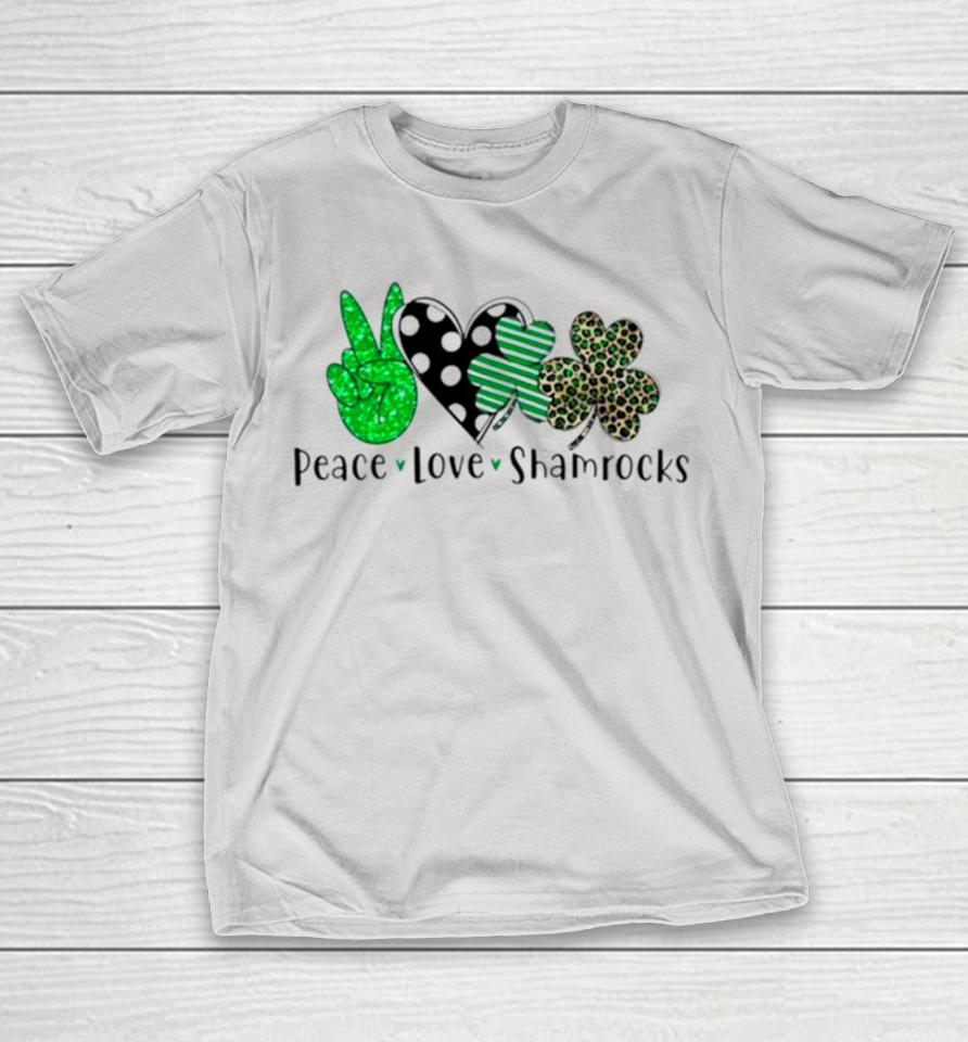 Peace love shamrocks St Patrick’s Day Shirts