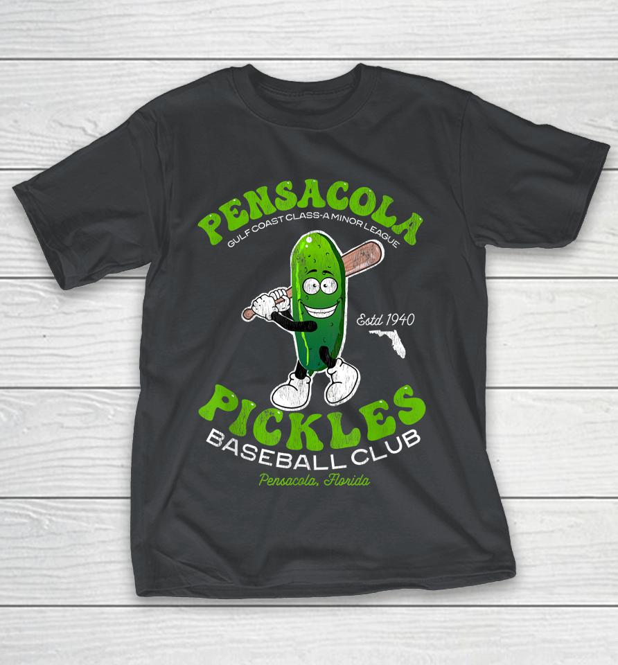 Pensacola Pickles Minor League Retro Baseball Team Shirts WoopyTee