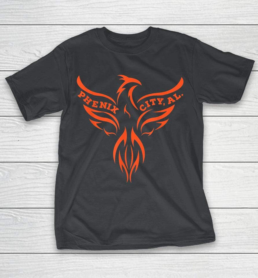 Phenix City Alabama Phenix Wings Design Shirts WoopyTee