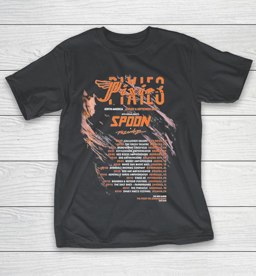 Pixies North American Tour 2025 On August And September Tour Dates Shirts