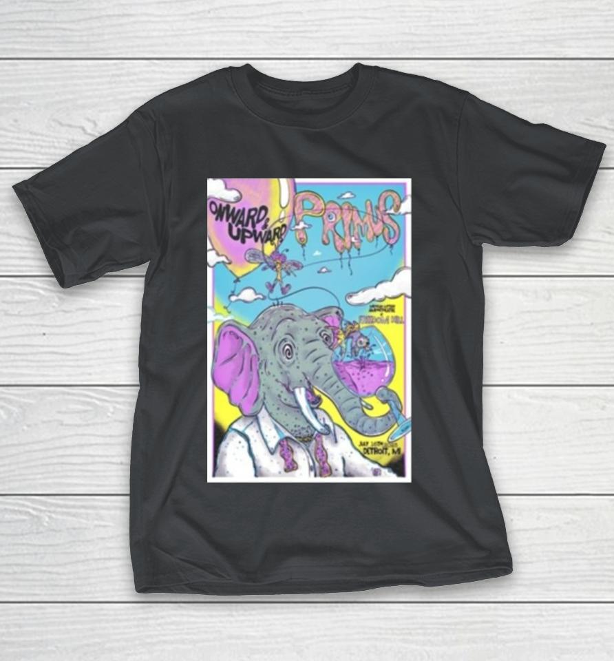 Primus Detroit Mi July 16 2025 Shirts