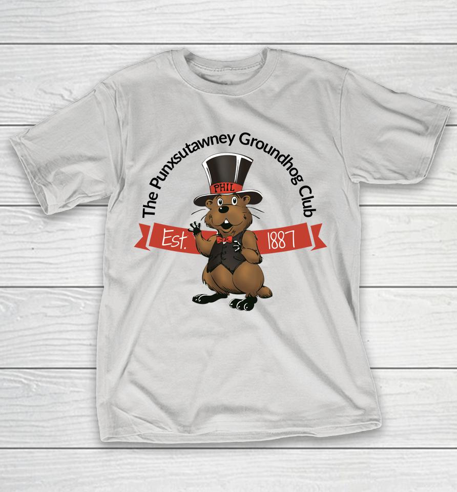 Punxsutawney Phil Logo Shirts WoopyTee