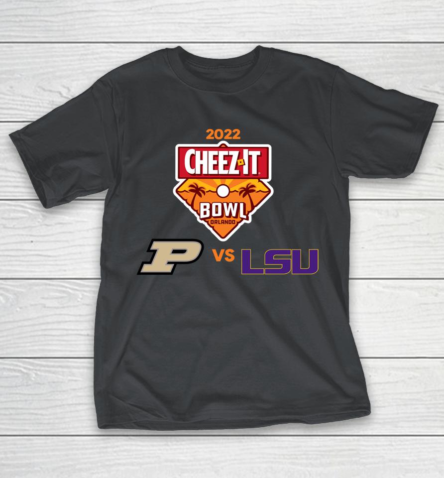 Purdue Vs Lsu Cheez-It Bowl 2022 College Football Shirts