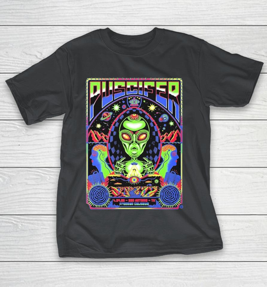 Puscifer At San Antonio TX Freeman Coliseum April 29 2025 Tonight Shirts