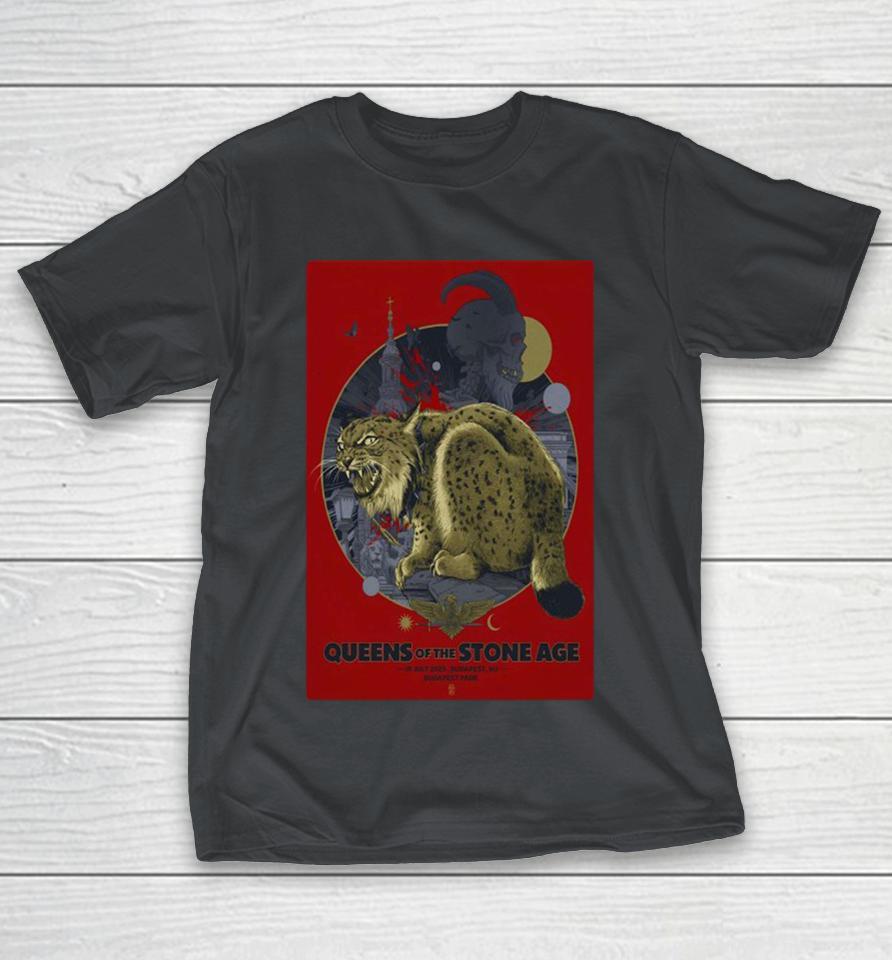 Queens Of The Stone Age 19 Jul 2025 Budapest Shirts