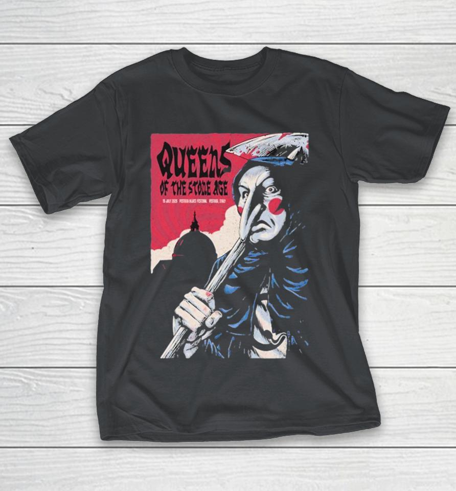 Queens Of The Stone Age 2025 Piazza Duomo, Pistoia, Italy Shirts