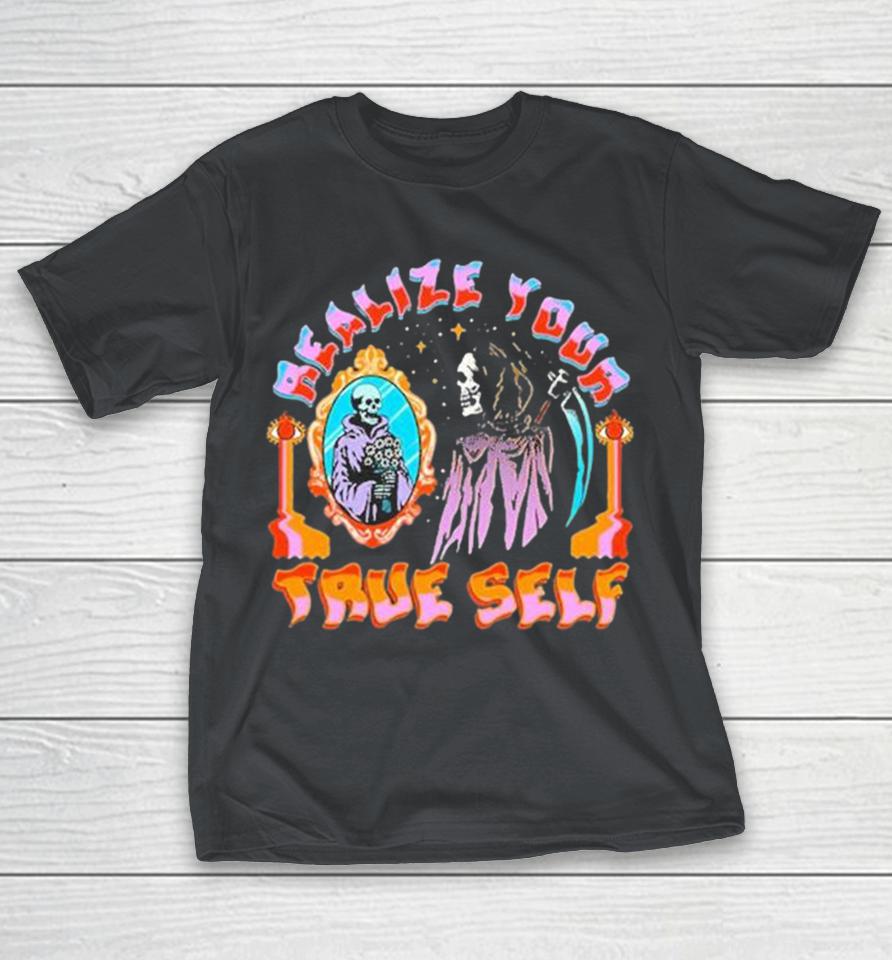 Realize Your True Self Black Shirts