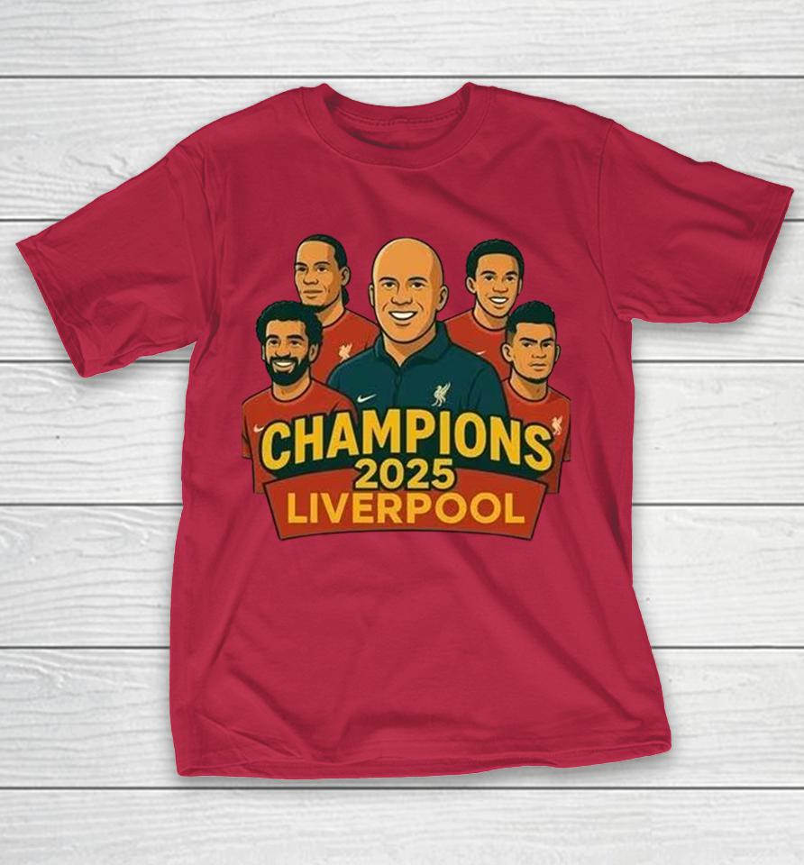 Liverpool Champions 2025 Shirts