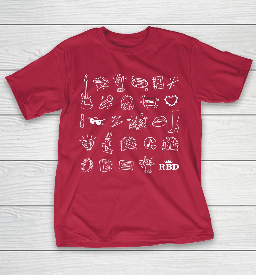 RBD Red Icon Shirts
